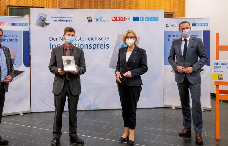 Intelligente Kunststoffe gewinnen NÖ-Innovationspreis 2020